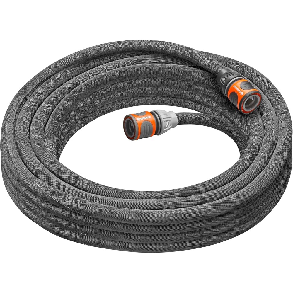 Gardena Liano Life Textile Hose 1/2 inch, 10m: Highly flexible textile garden hose, with PVC inner tube, no kinking, lightweight, weather-resistant (18440-20) Pruning Shears Fiyatı
