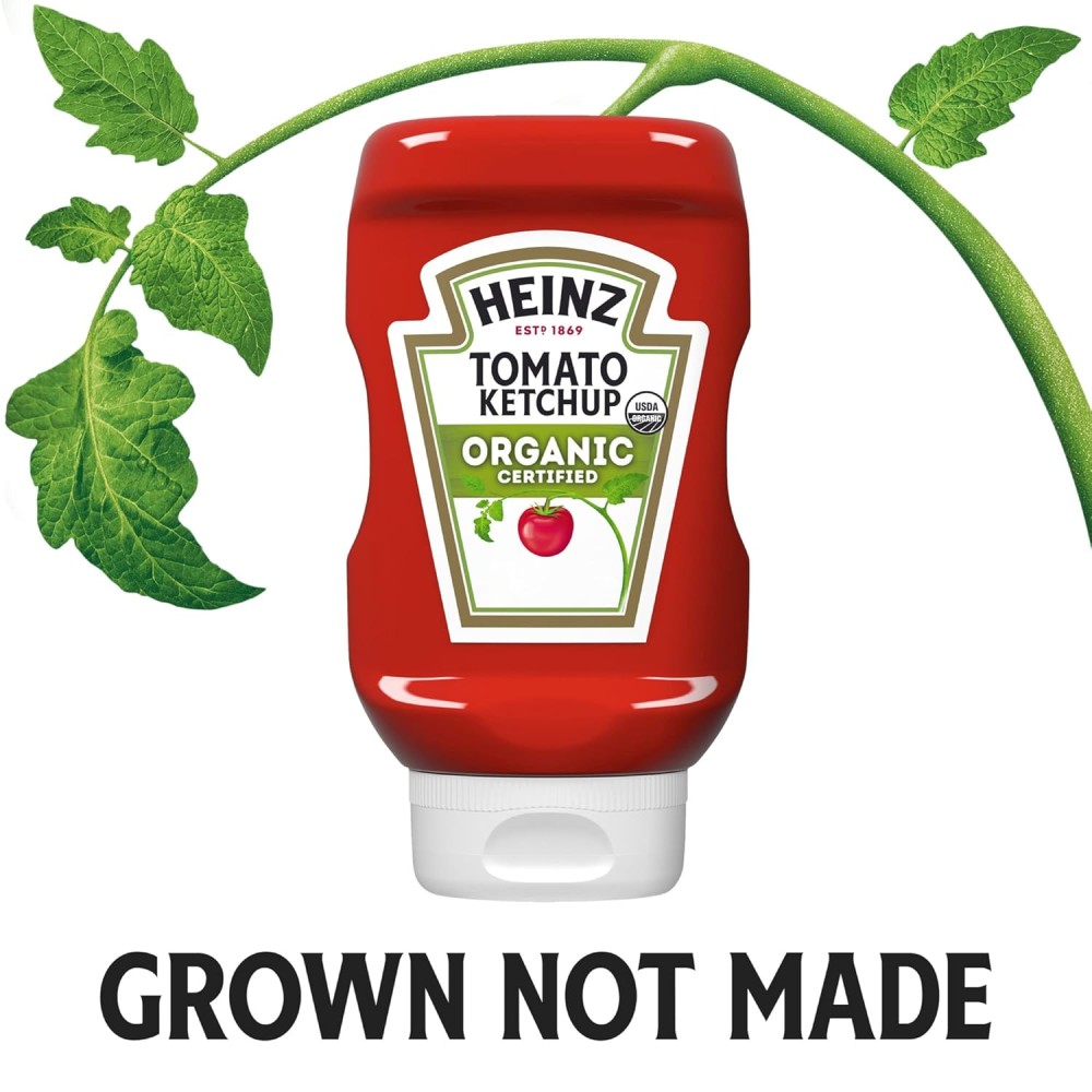 Heinz Organic Tomato Ketchup, 14 oz Bottle Sauce Fiyatı