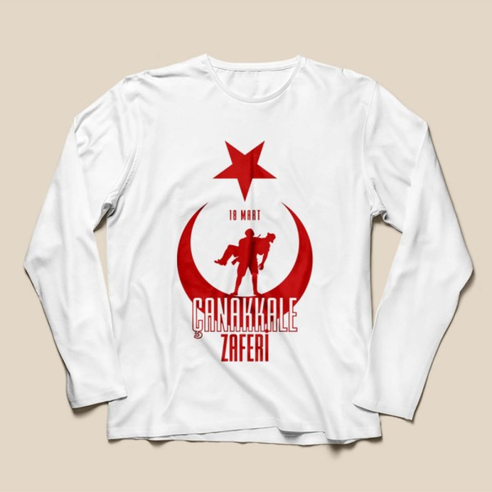18 Mart Çanakkale Zaferi Tişörtü - TS1807 Erkek Çocuk T-shirt Fiyatı