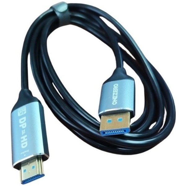 1.8 Metre 4K 60Hz Displayport To HDMI Kablo – High Speed, 24K Altın Uç, Saf Bakır Iletken - 1,8 m - Siyah Bilgisayar Çevirici ve Adaptörü Fiyatı