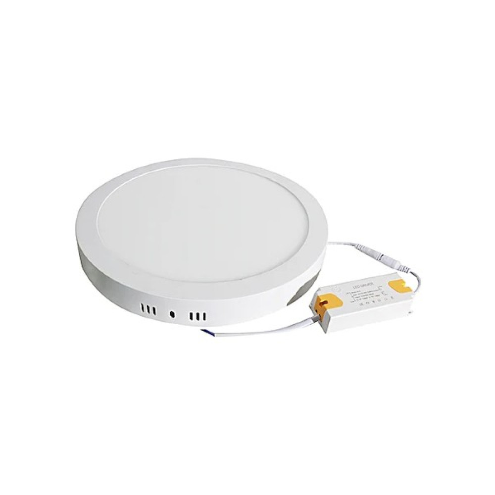 18 Watt Sıva Üstü Yuvarlak Panel LED Panel Spot LED Aydınlatma 18W - 6500K - Beyaz Işık Armatür Fiyatı