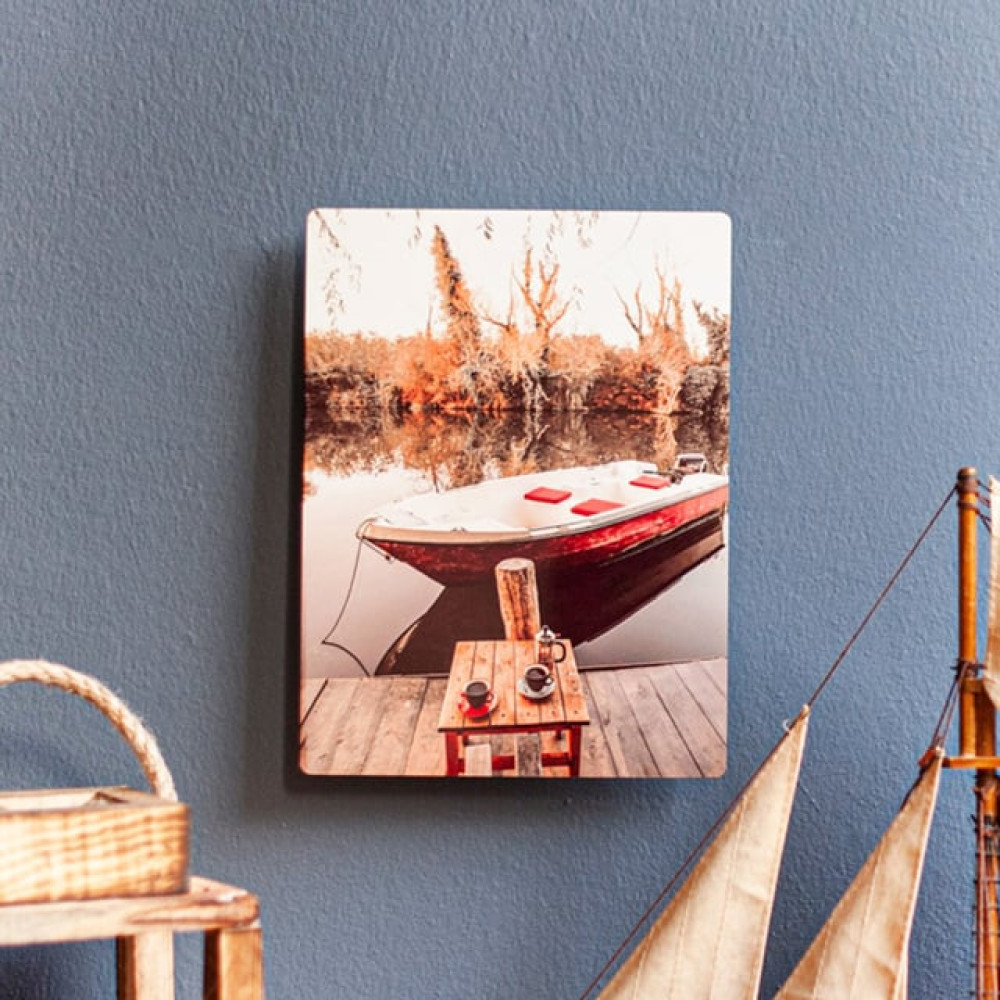 18x24 Metal Fotoğraf Baskı