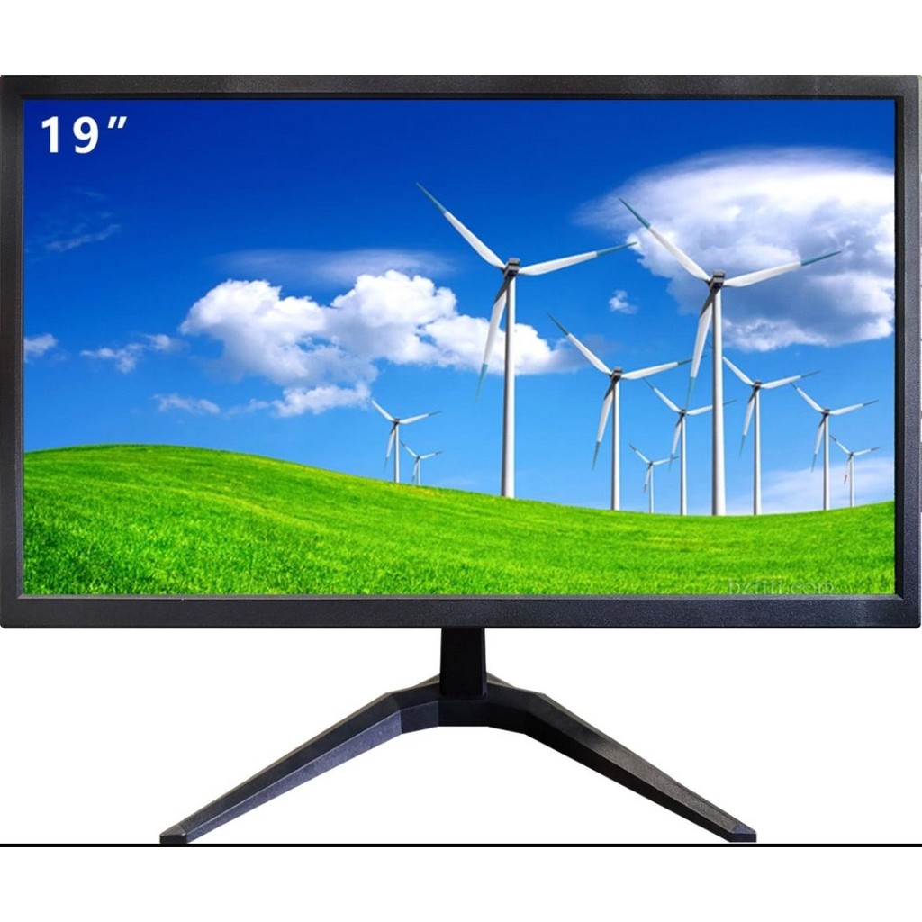 19" LED Profesyonel Monitör | HDMI VGA Rca USB Girişli | Uzaktan Kumandalı | Dahili Hoparlörlü TV Aksesuarları Fiyatı