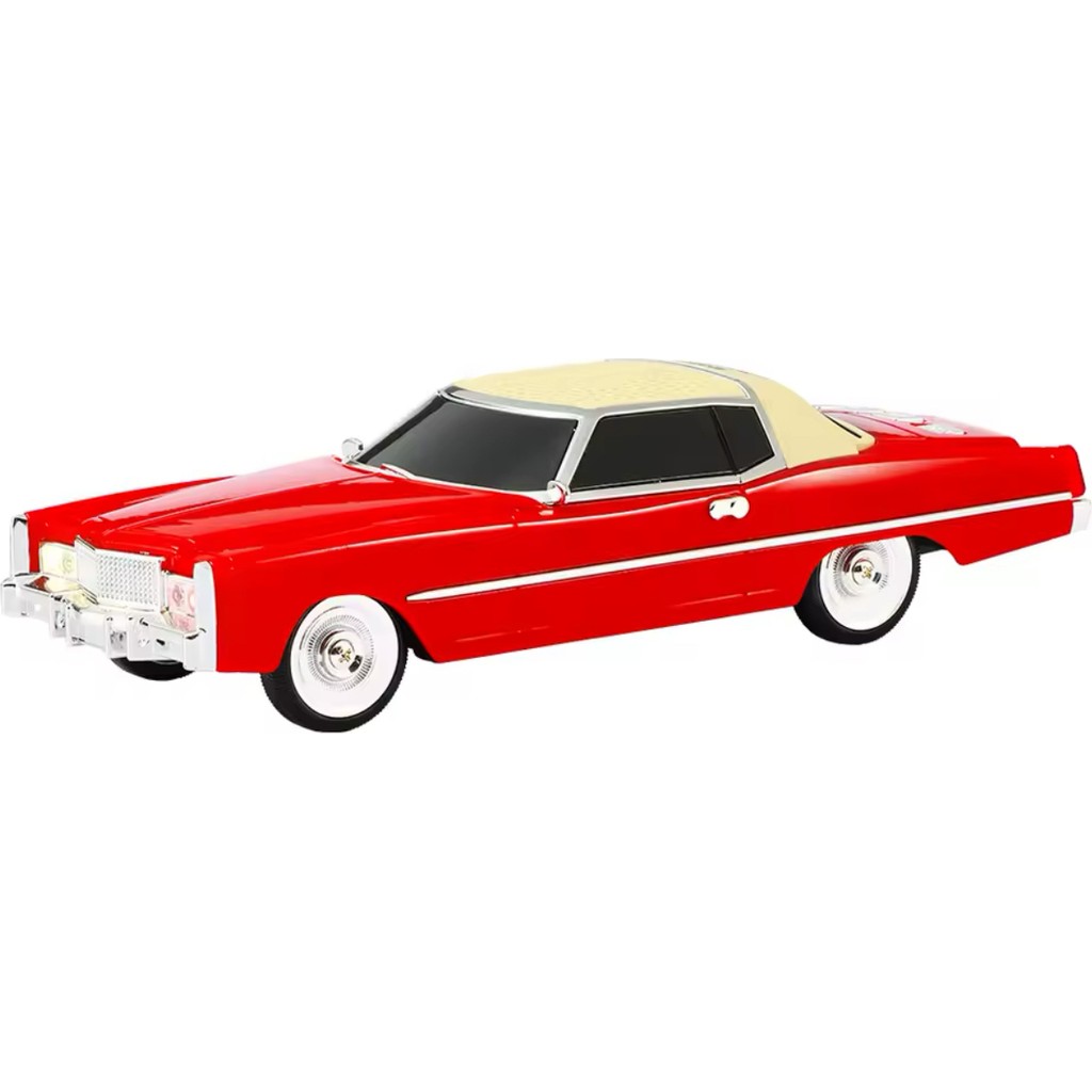 1966 Cadillac Model Retro Araba Bluetooth Hoparlör Fm Radyo USB Tf Aux Destekli Speaker - Kırmızı Bluetooth Hoparlör Fiyatı