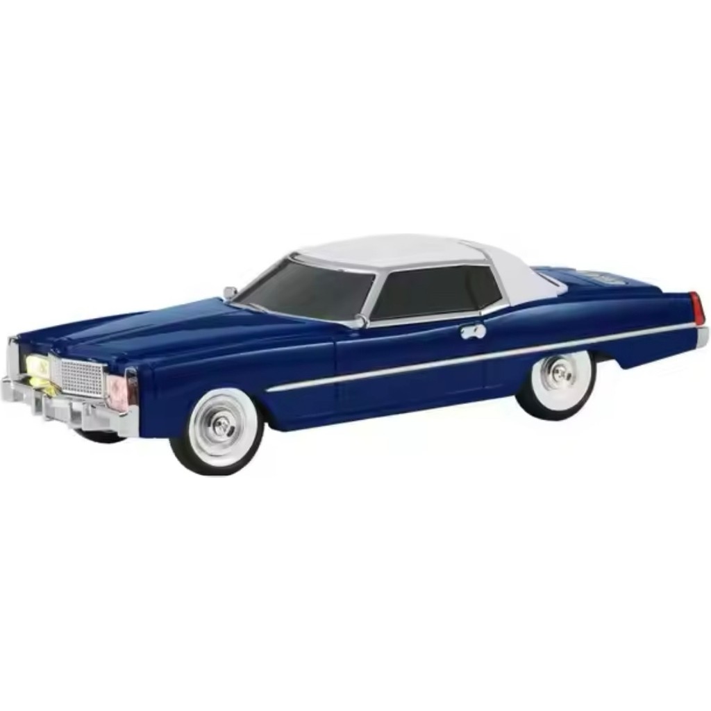 1966 Cadillac Model Retro Araba Bluetooth Hoparlör Fm Radyo USB Tf Aux Destekli Speaker - Mavi Bluetooth Hoparlör Fiyatı