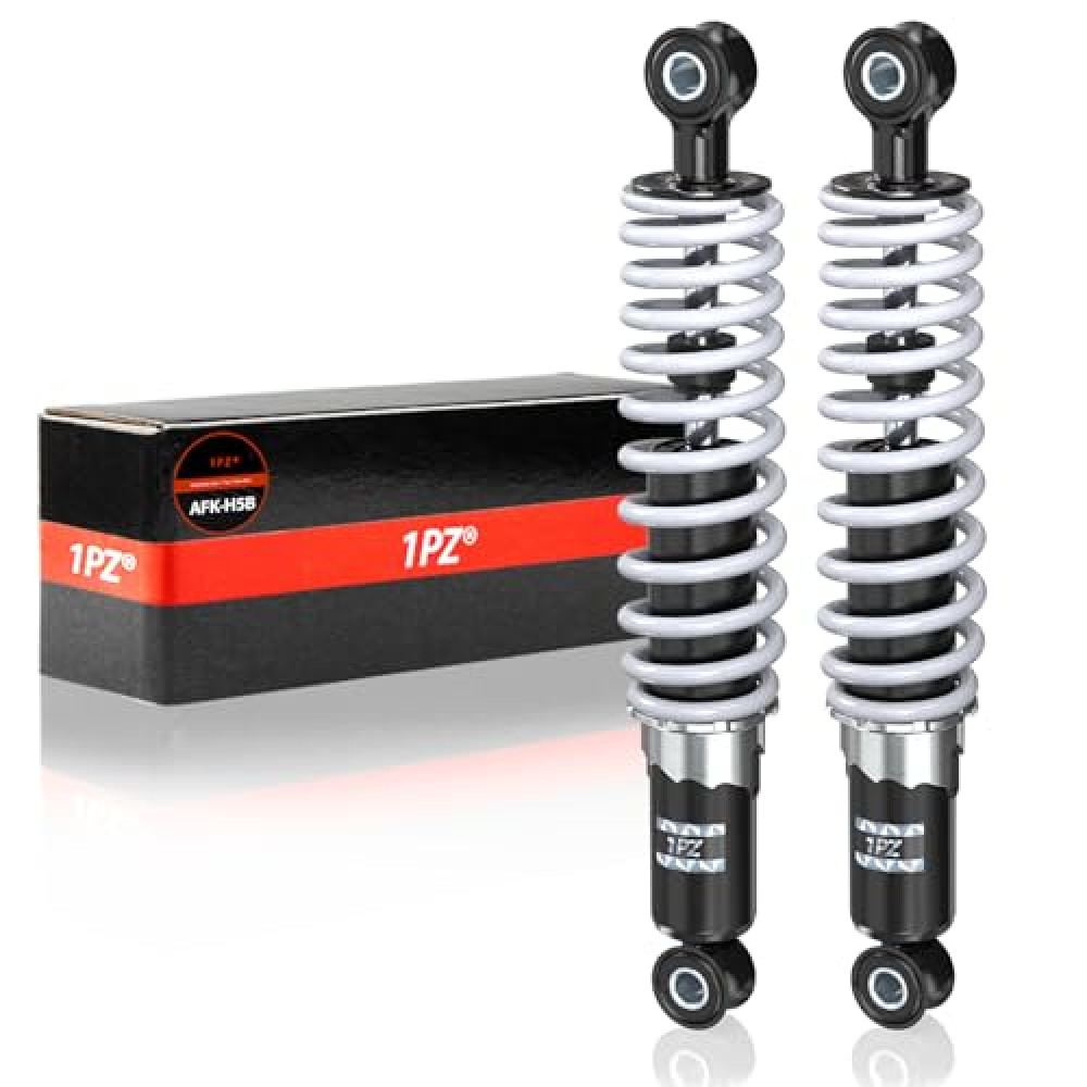 1PZ AFK-H5B 2pcs 10" 11" Adjustable Front Shock set Replacement for 50cc 70cc 90cc 110cc 125cc KID Quad ATV Go Kart Coolster TaTao