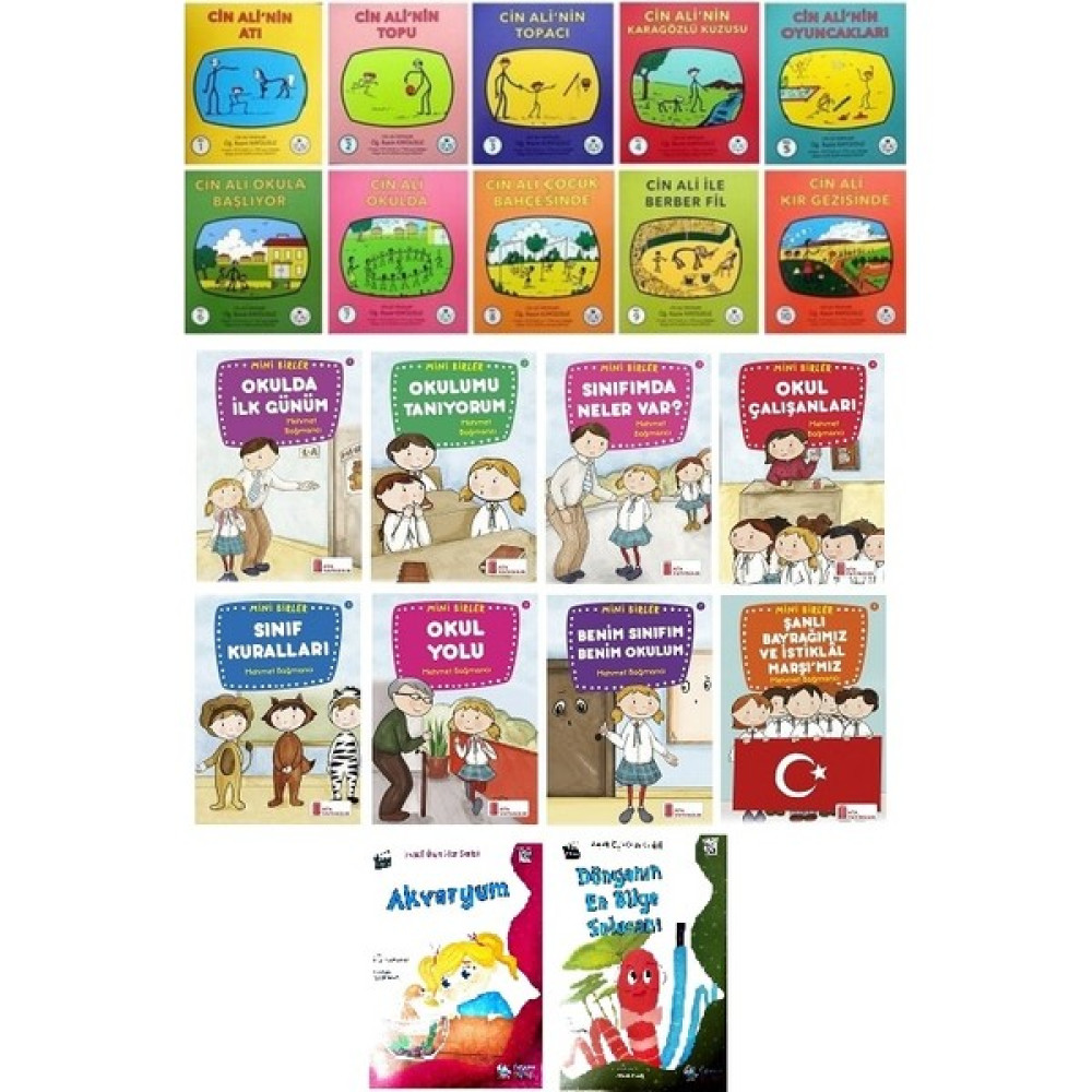 1.sınıflar Için Cin Ali + Mini Birler Hikaye Seti 20 Kitap - Ata Yayıncılık Çocuk Masal Fiyatı