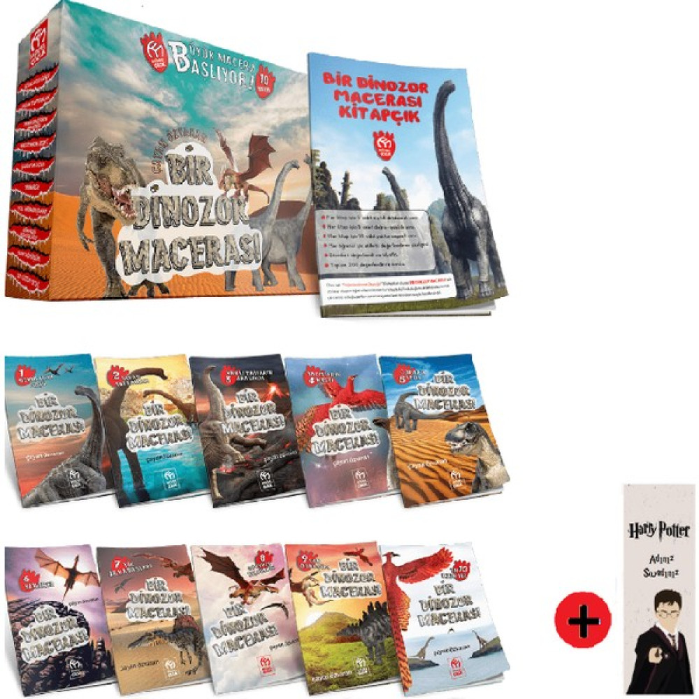 2. 3. 4. Sınıf Hikaye Kitabı Seti Model Yayınları Bir Dinozor Macerası Yeni + Kişiye Özel Isimli Harry Potter Kitap Ayracı Çocuk Masal Fiyatı