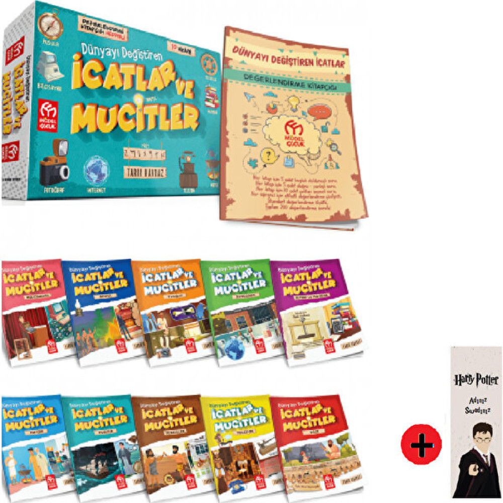 2. 3. 4. Sınıf Hikaye Kitabı Seti Model Yayınları Icatlar ve Mucitler Yeni + Kişiye Özel Isimli Harry Potter Kitap Ayracı Çocuk Masal Fiyatı