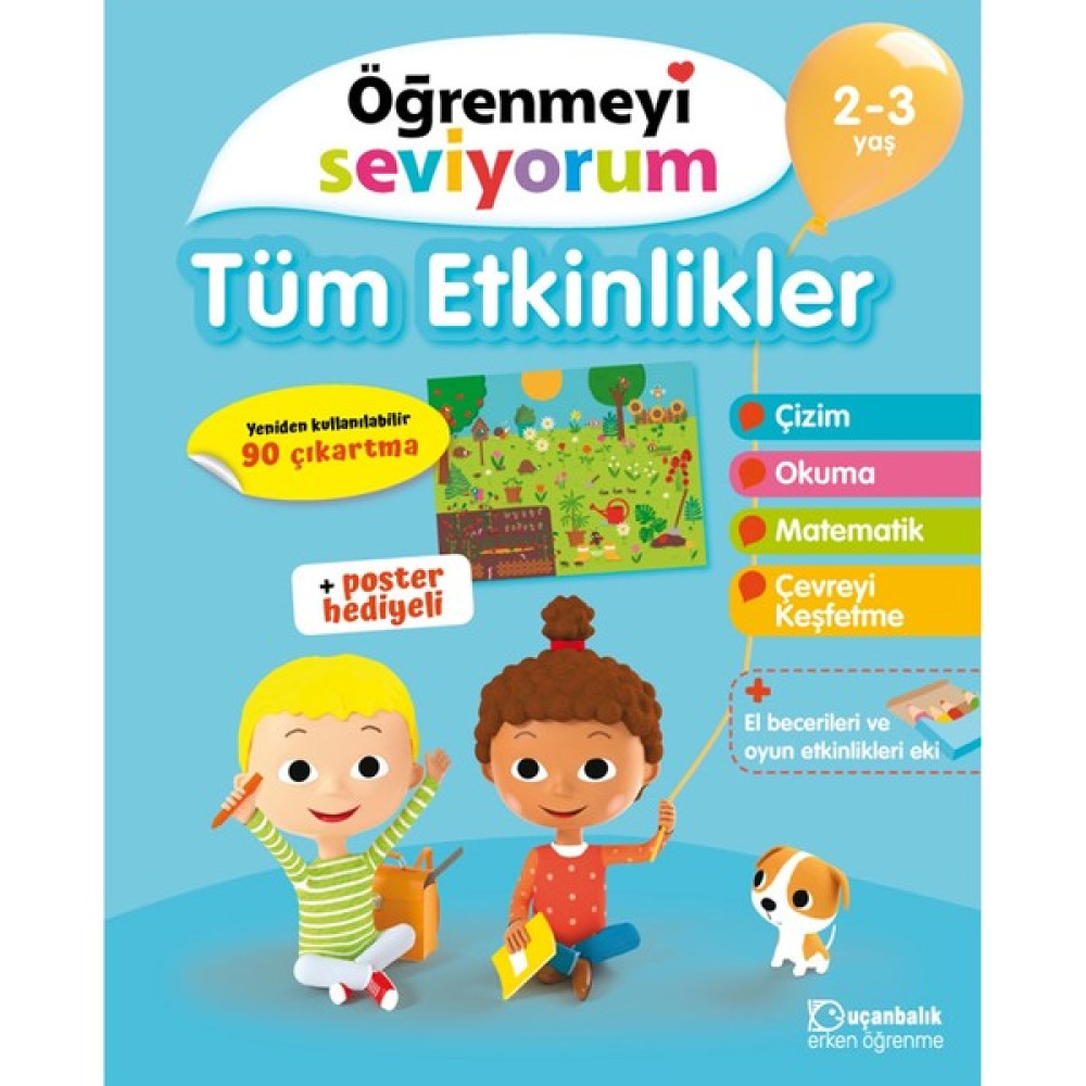 2-3 Yaş Tüm Etkinlikler Tudem Yayınları Okul Öncesi Eğitici & Öğretici Kitaplar Fiyatı