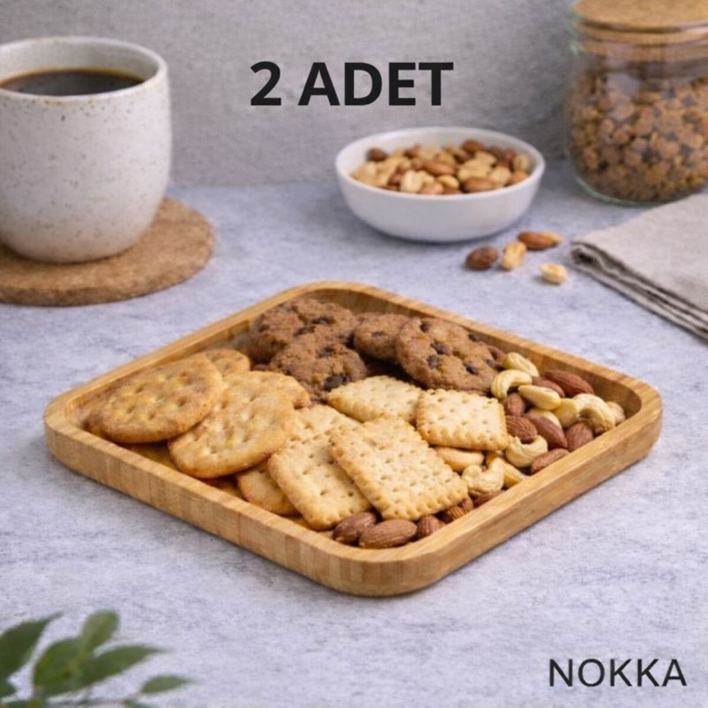 2 Adet Bambu Kare Servis Tabağı 20X20 cm SSD / Solid State Drive Fiyatı
