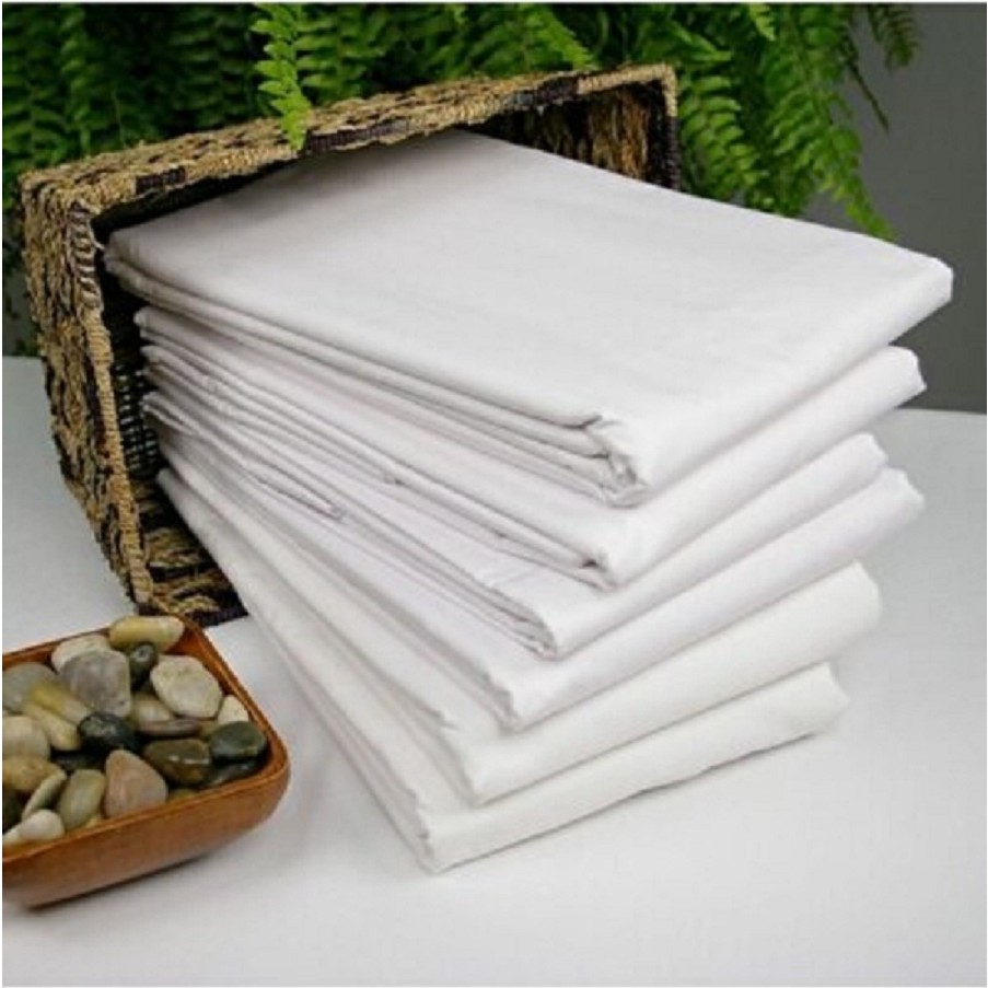 2 Adet Beyaz Çift Kişilik %100 Pamuk Otel Nevresim Yorgan Kılıfı 200×220 cm 63 Tel Dokuma - 200 x 220 cm Nevresim Takımı Fiyatı