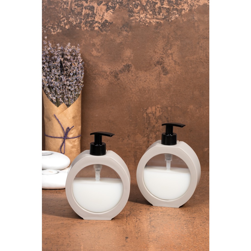 2 Adet Lüx Tezgah Üstü Oval Banyo Mutfak Sıvı Sabunluk | Banyo Mutfak Bulaşık Lavabo Deterjanlık - Latte Deterjan ve Temizlik Ürünleri Fiyatı