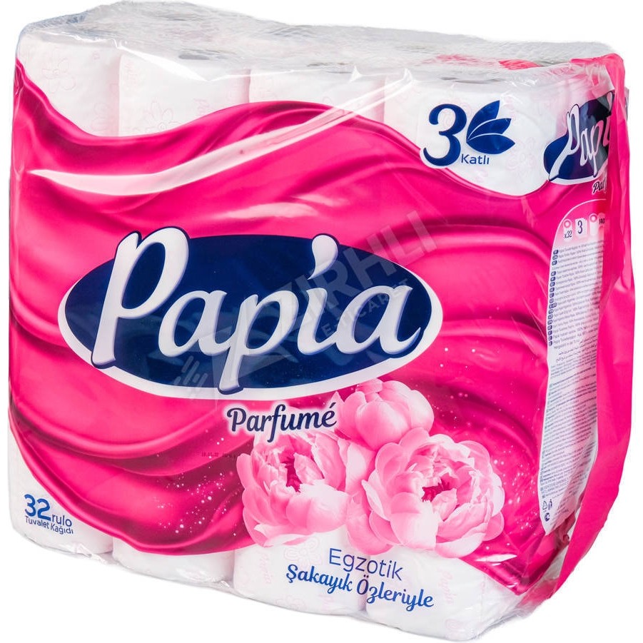 2 Adet Papia Egzotik Parfümlü Tuvalet Kağıdı 32 Li Parfümler Fiyatı
