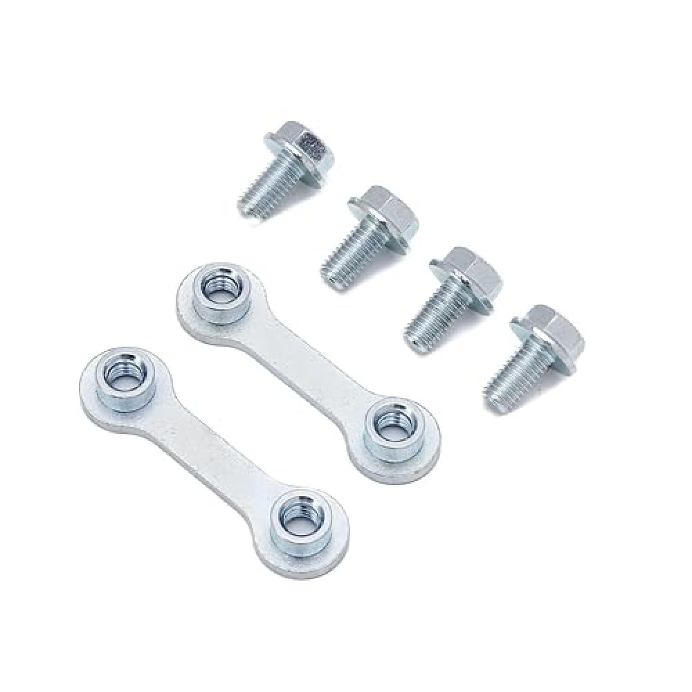 2 Bone Link Blocks And 4 Bolts for Vance and Hines Exhaust Hardware Kit 21989