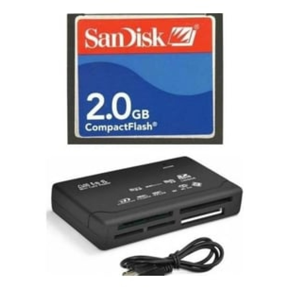 2 GB COMPACT FLASH HAFIZA KARTI - USB 2.0 CF KART OKUYUCU Kaset & Depolama Ürünleri Fiyatı