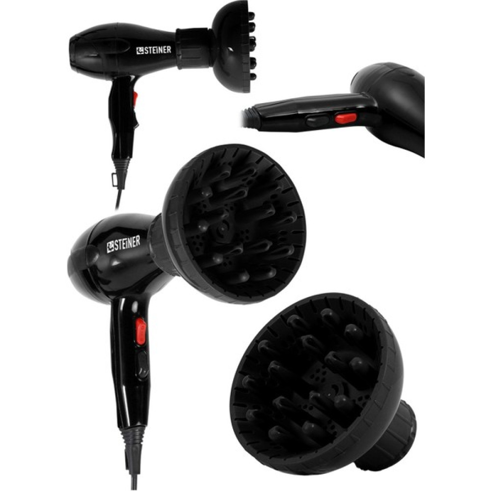 2 Kademeli Alman 3600 Watt Professional Saç Kurutma Makinesi Ac Motor Fön Makinesi + Difüzör + 2 Ad - Altın Oto Boyaları Fiyatı