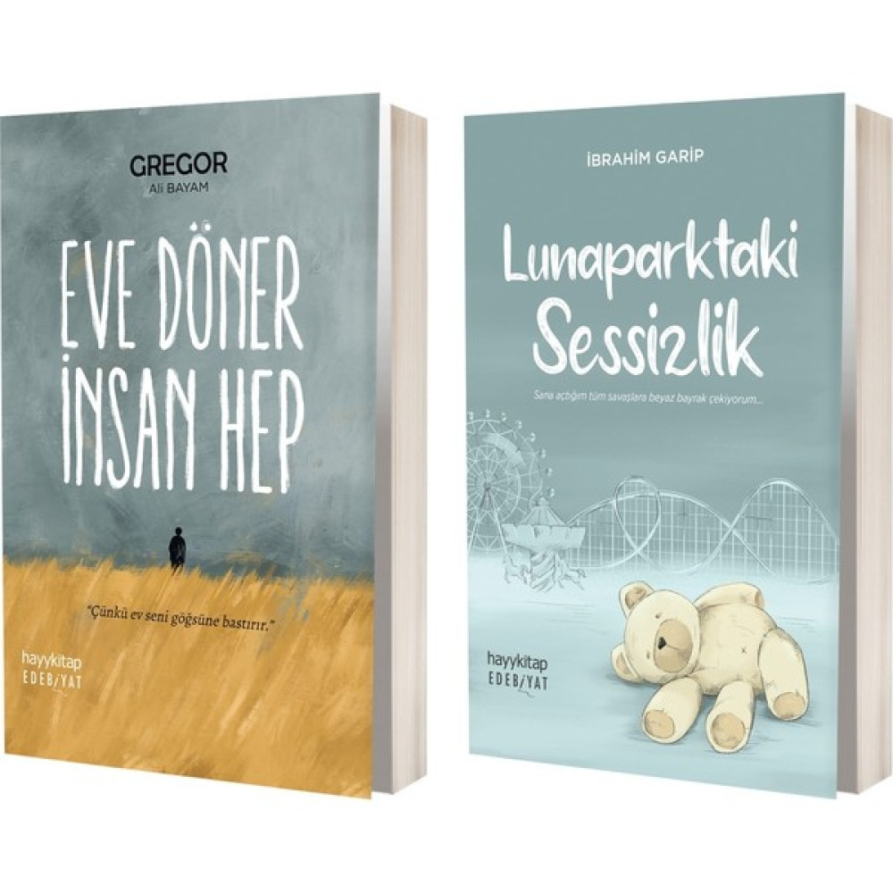 2 Kitap - Eve Döner Insan Hep - Lunaparktaki Sessizlik Deneme - İnceleme Fiyatı