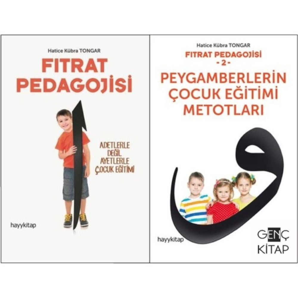 2 Kitap Set - Fıtrat Pedagojisi- Peygamberlerin Çocuk Eğitimi Metodları 2 Kitap Set Hatice Kübra Tongar Çocuk Bakımı Kitapları Fiyatı
