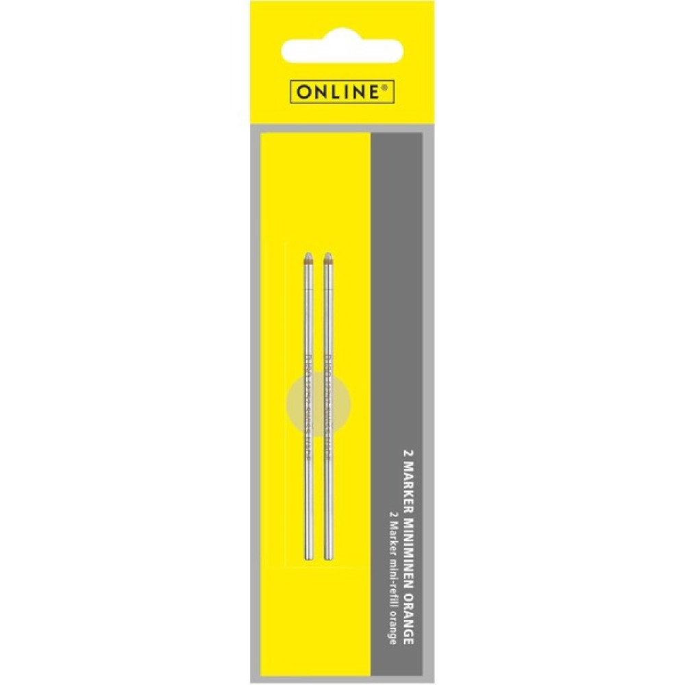2 Marker Mini Refills B Orange Oto Boyaları Fiyatı