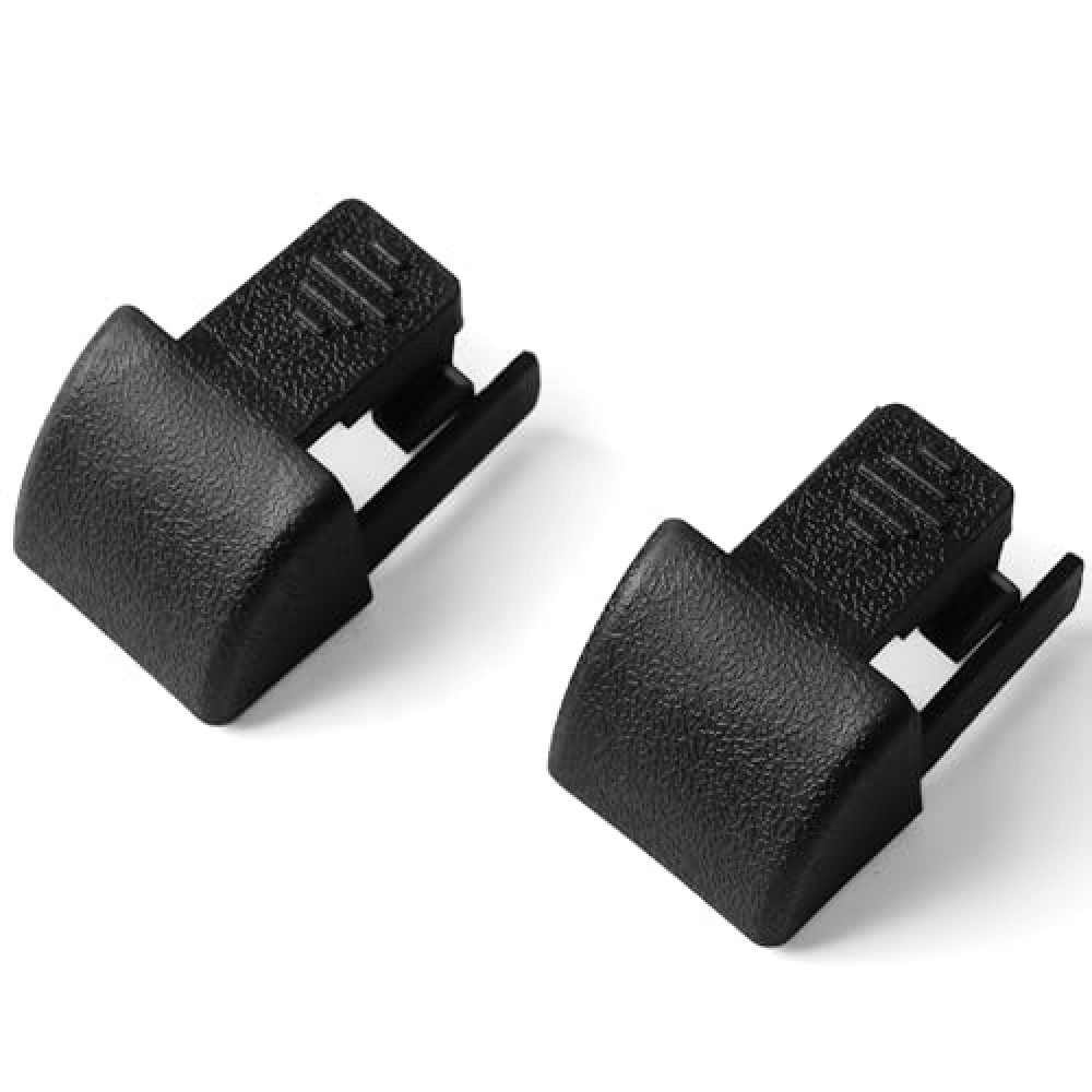2 Pack Bed Rail End Caps 66134-04010 Compatible with Toyota Tundra 2007-2024, Tacoma 2016-2023