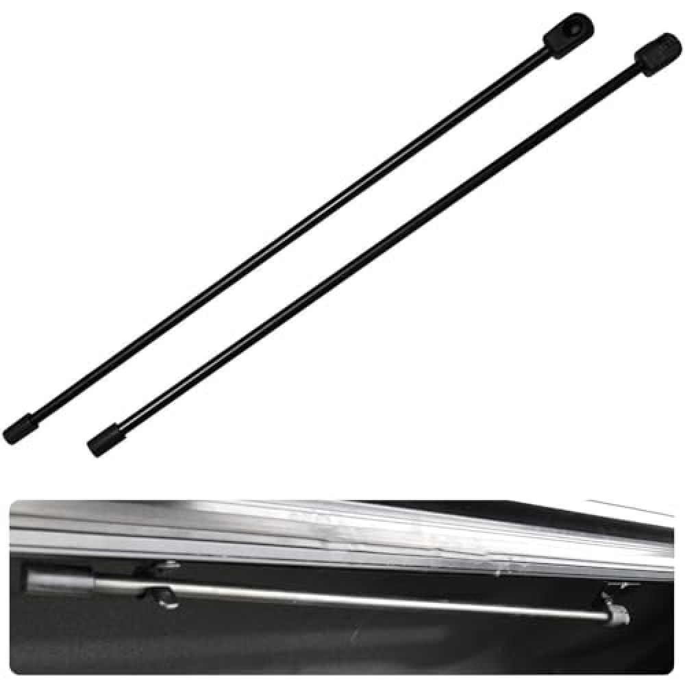 2 Pcs 281S0001 Replacement Prop Rod, for 10mm Ball-Stud, Universal Rear Tonneau Cover Lid Lift Supports, Fit for BAK Hard Tri-Fold Pickup/Truck Bed, Truck Cover, Tonneau Cover, Heavy Trailer Cover