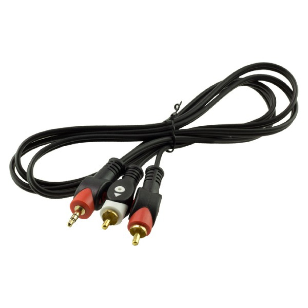 2 Rca Erkek + 3.5 mm Stereo Erkek 1.5 Metre 1.kalite Kablo (4825) - Renkli Oto Boyaları Fiyatı