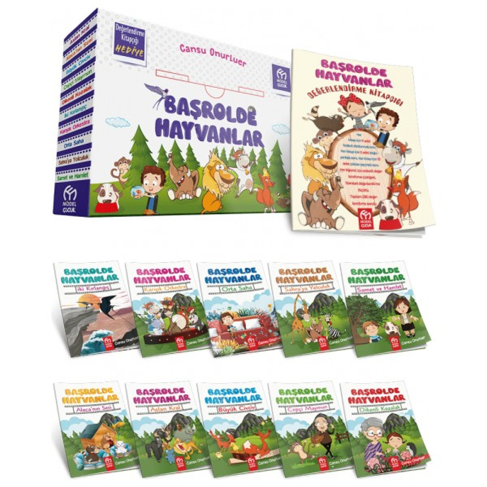 2. Sınıf 10'lu Hikaye Başrolde Hayvanlar Çocuk Masal Fiyatı