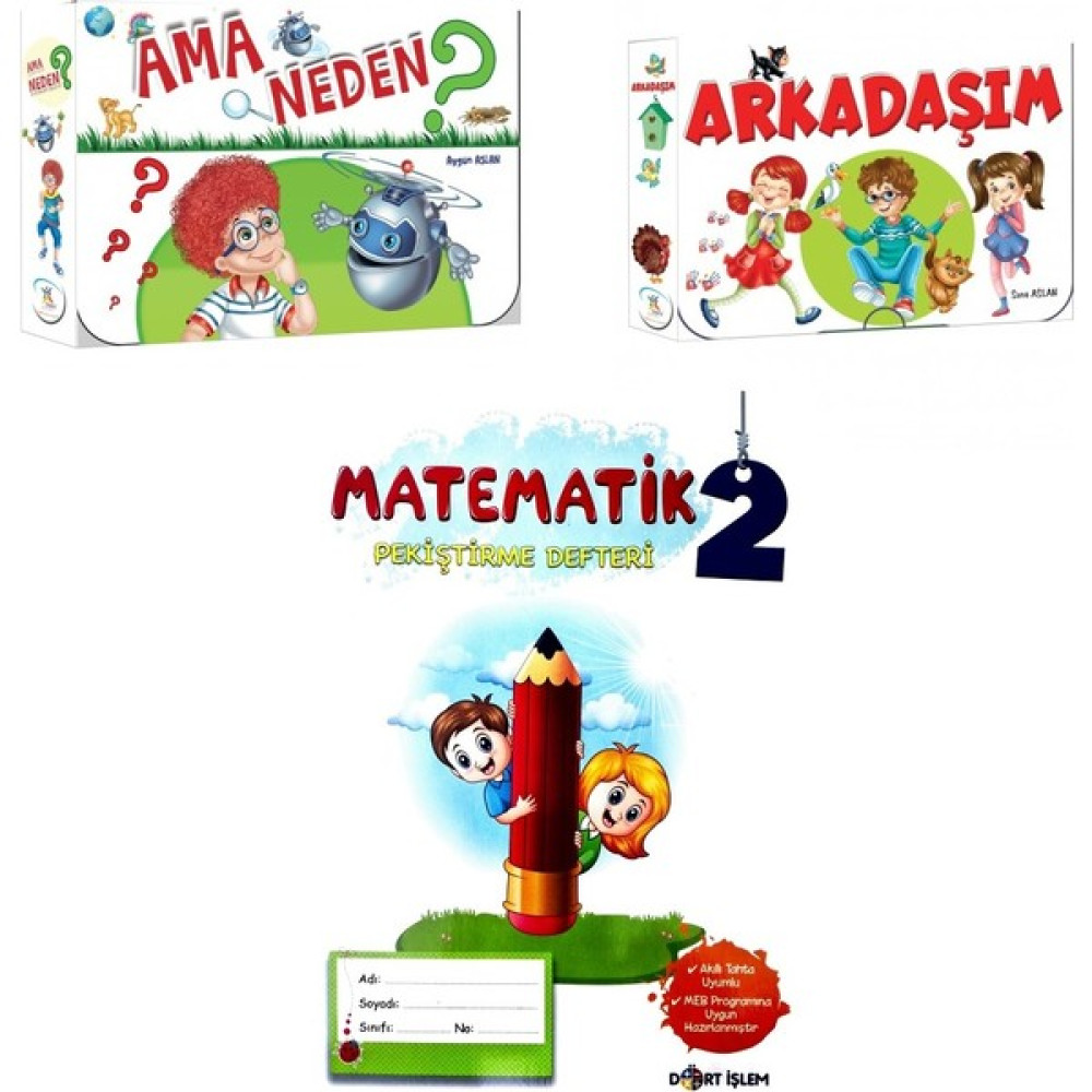2. Sınıf Hikaye Kitabı Seti - Ama Neden? Arkadaşım - 20 Kitap Çocuk Öykü Fiyatı