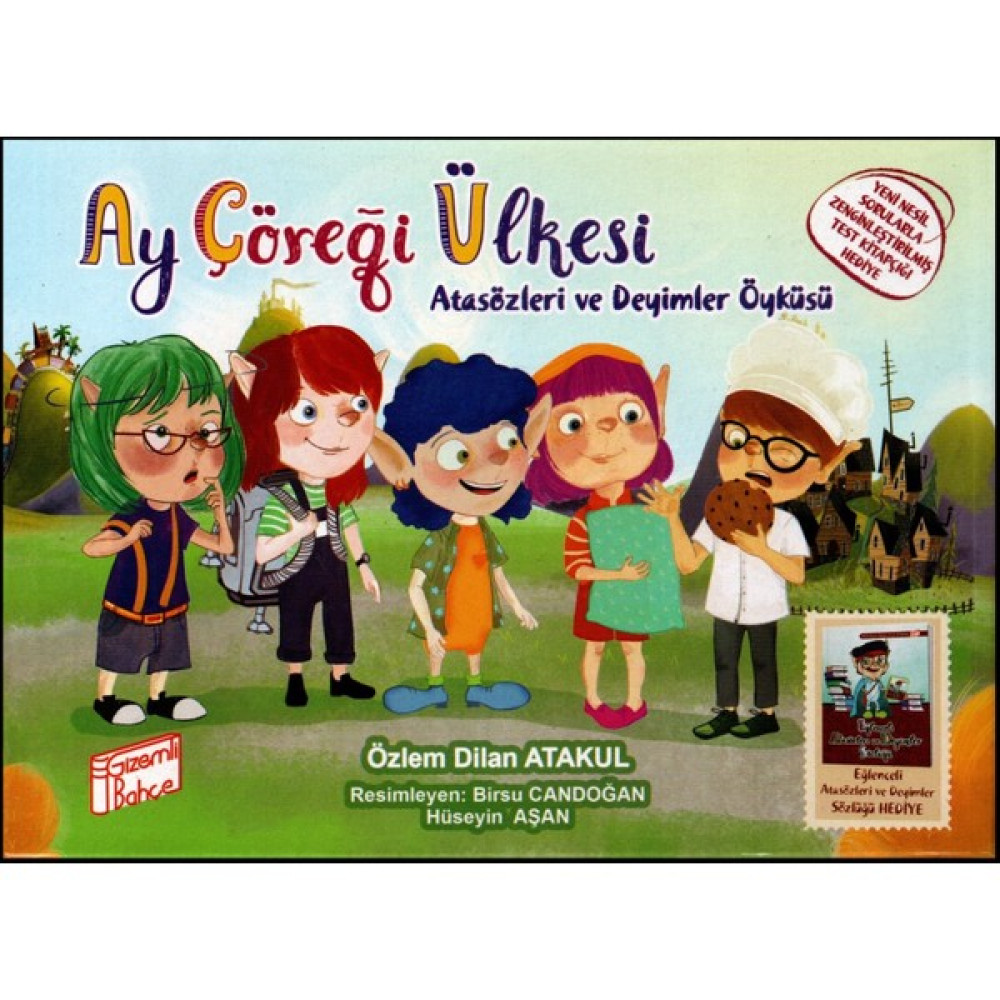 2. Sınıf Hikaye Kitabı Seti Ay Çöreği Ülkesi Atasözleri ve Deyimler Öyküsü 9 Kitap - Özlem Dilan Atakul (Ciltli) Çocuk Öykü Fiyatı