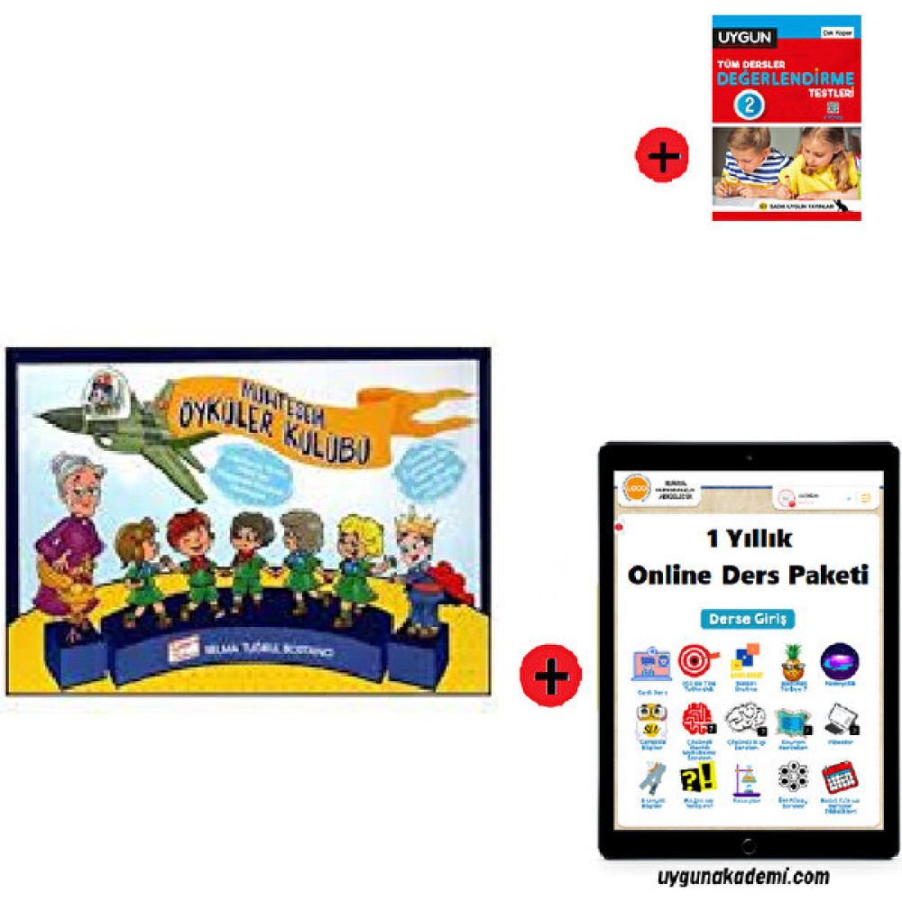 2. Sınıf Hikaye Kitabı Seti Gizemli Bahçe Yayınları Muhteşem Öyküler Yeni + Sadık Uygun Yayınları 2. Sınıf Tüm Dersler Test Kitabı Yeni + 1 Yıllık ... Çocuk Masal Fiyatı