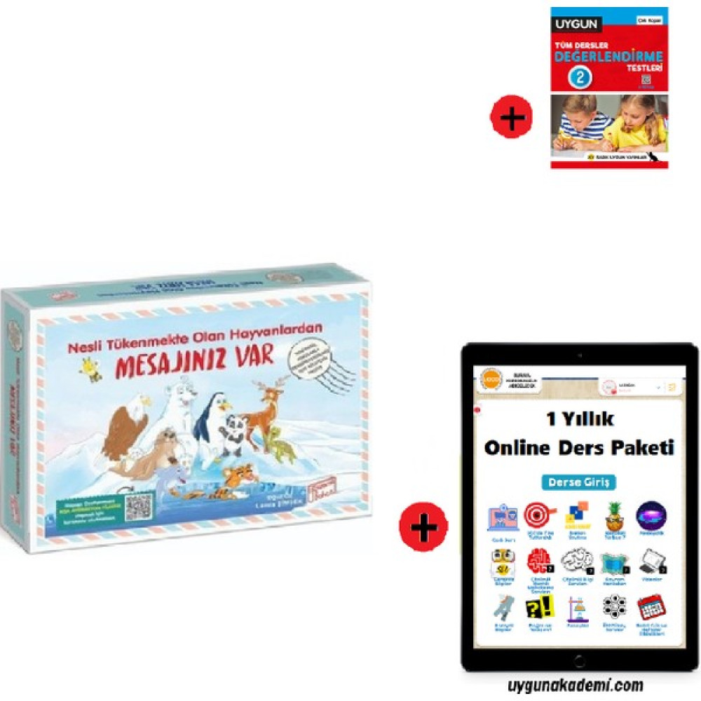 2. Sınıf Hikaye Kitabı Seti Mesajınız Var Yeni + Sadık Uygun Yayınları Tüm Dersler 2. Sınıf Test Kitabı Yeni + 1 Yıllık Online Ders Paketi﻿﻿ Yeni Çocuk Masal Fiyatı
