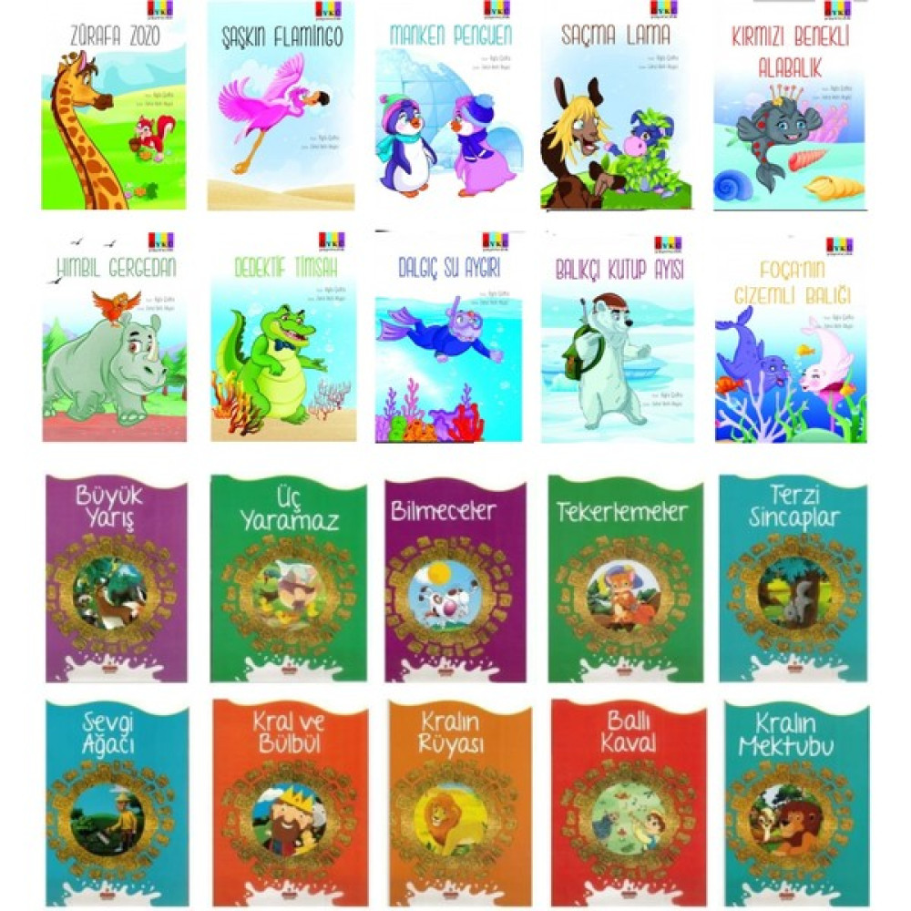 2. Sınıf Okumayı Sevdiren Hikaye Seti 20 Kitap (Flamingo + 100 Temel Eser) Diğer Fiyatı