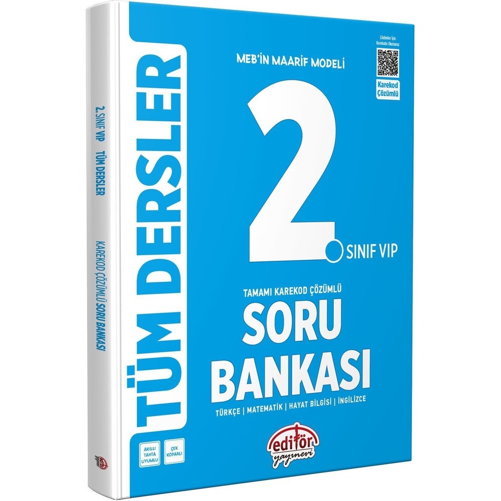 2. Sınıf Vip Tüm Dersler Soru Bankası Editör Yayınları Diğer Fiyatı