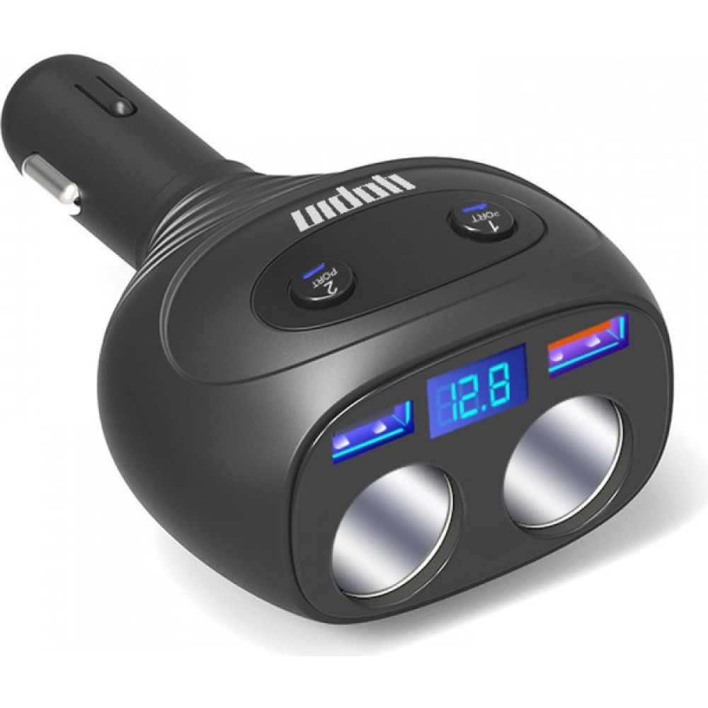 2 Soket Çakmaklık, QC3.0+5V 2.4A Çift USB Araç Şarj Cihazı, Bağımsız Anahtarlamalı Voltaj Göstergesi, iPhone iPad Android ile Uyumlu 12/24V 80W Güç... Cep Telefonu Araç Kiti Fiyatı