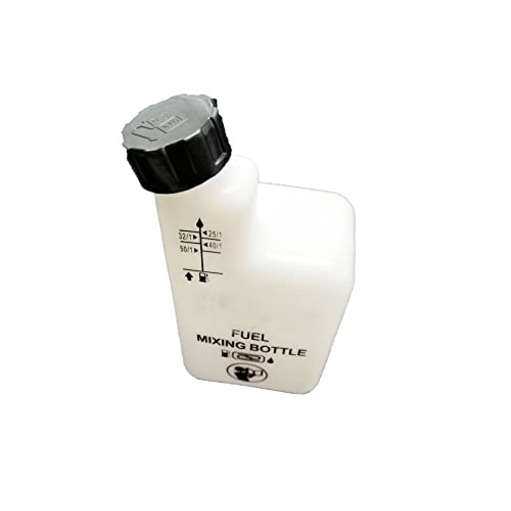 2 Stroke Gas Petrol Fuel Oil Mixing Bottle, 1L , Gasoline Chainsaw Trimmer 32:1/50:1/40:1/25:1