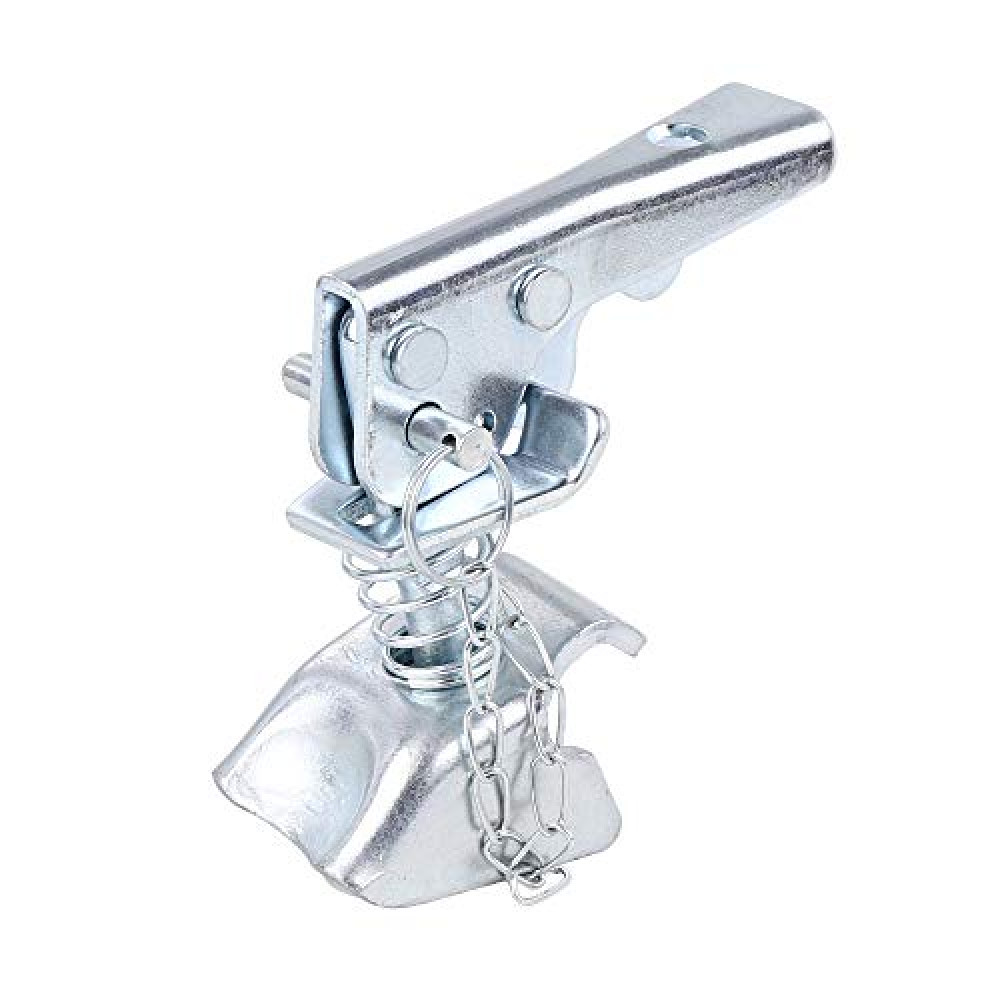 2" Trailer Coupler Repair Kit with Chain - 5000 lb Capacity, Universal Fit for 3" Channels, Heavy-Duty Steel, Lock nut & Quick-Release Design