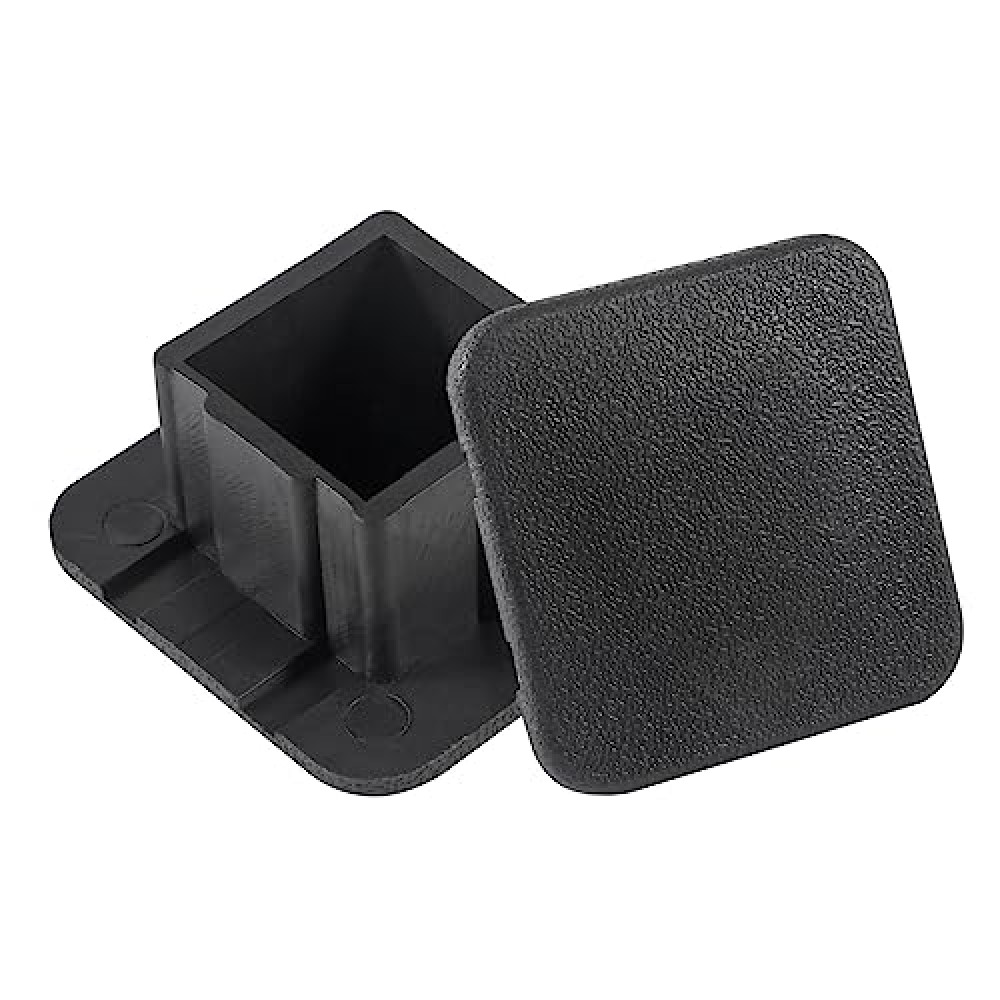 2" Trailer Hitch Cover Tube Cap Rubber Universal 2 inch Receiver Plug Insert for Class 3 4 5 Ford GMC Toyota Jeep Dodge Chevrolet Nissan Audi BMW Ram Porsche Mercedes Mercedes Polaris ATV UTV Polaris