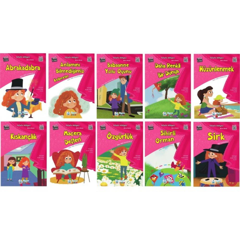 2 ve 3. Sınıflar Için Felsefe Atölyesi (10 Kitap)+Kitap Okuma Not Defteri Okul Öncesi Eğitici & Öğretici Kitaplar Fiyatı