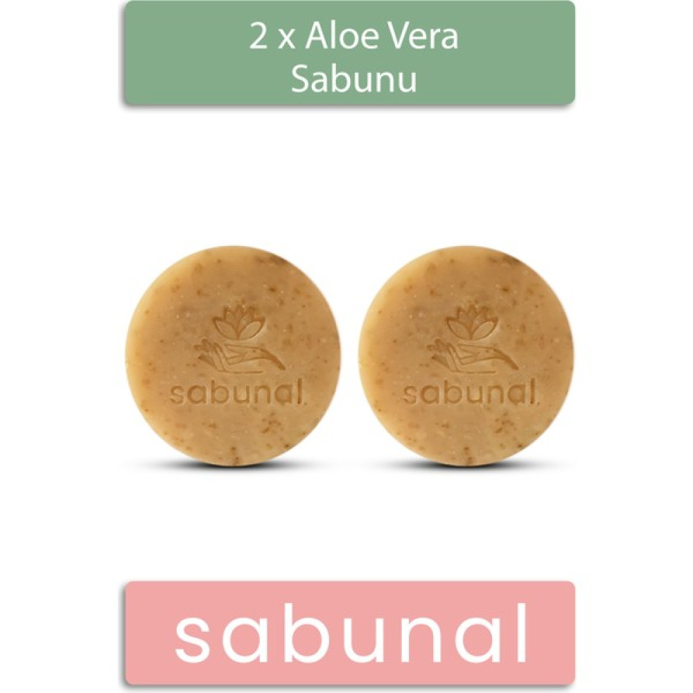 2 x Aloe Vera Sabunu Cilt Temizleme ve Peeling Fiyatı