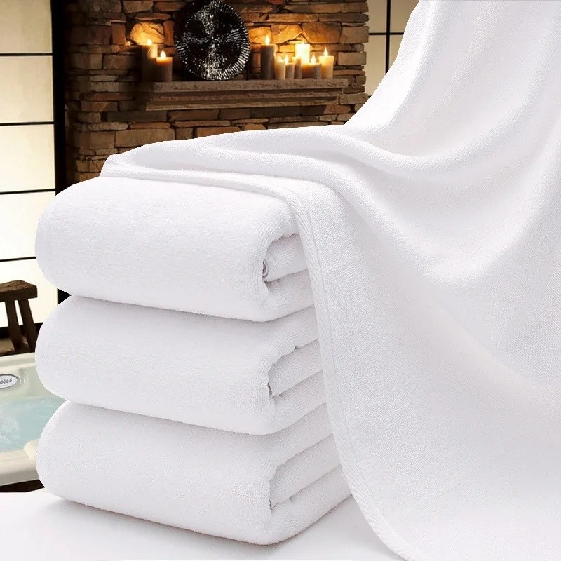 20 Adet Otel Havlusu Pamuklu 70X140CM Yüksek Kaliteli Beyaz Banyo Havlusu 400GR Havlu - 70 x 140 cm El / Yüz Havlusu Fiyatı