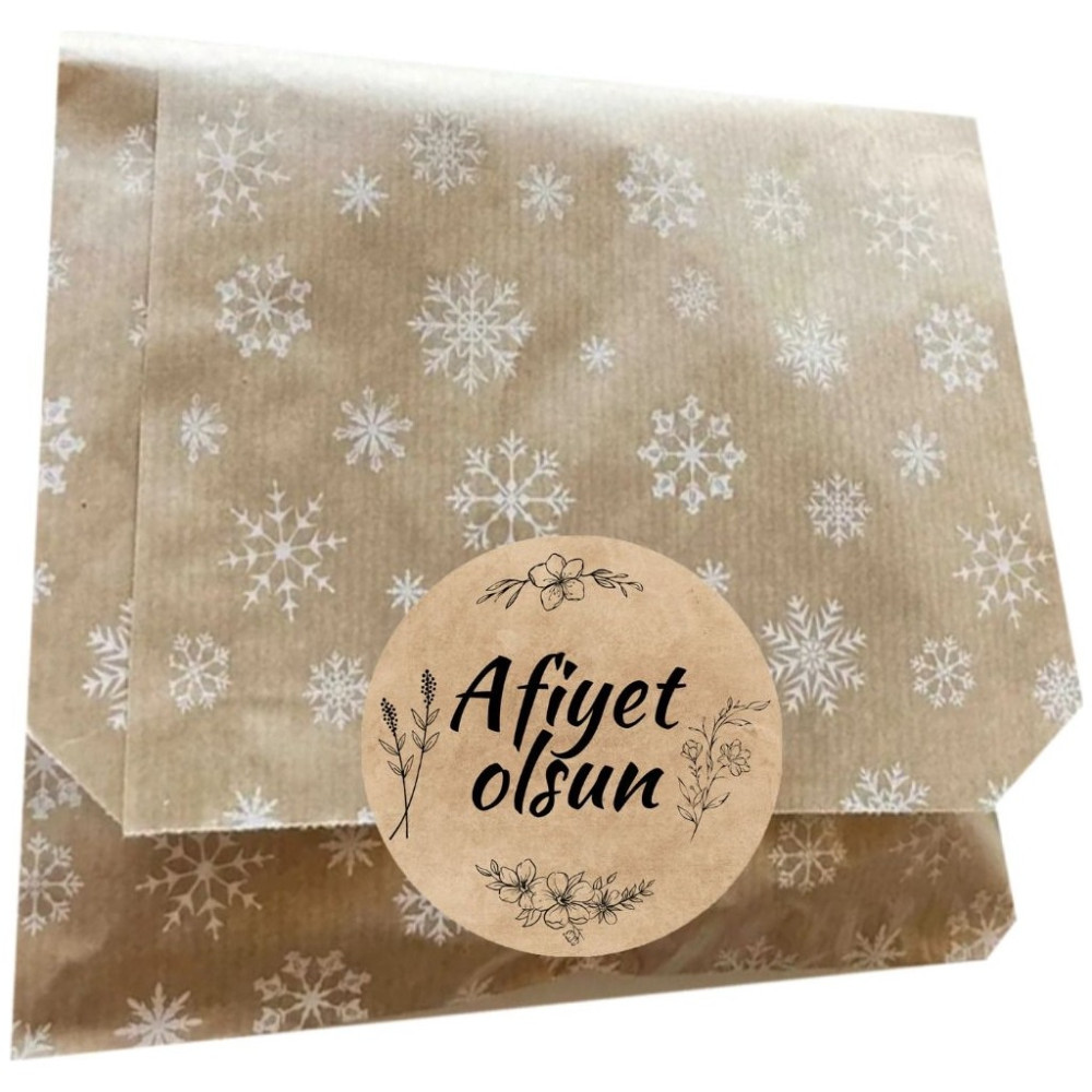 20 Adet Sticker Afiyet Olsun Yazılı Yapışkanlı Etiket- 4cm Okul Etiketi Fiyatı