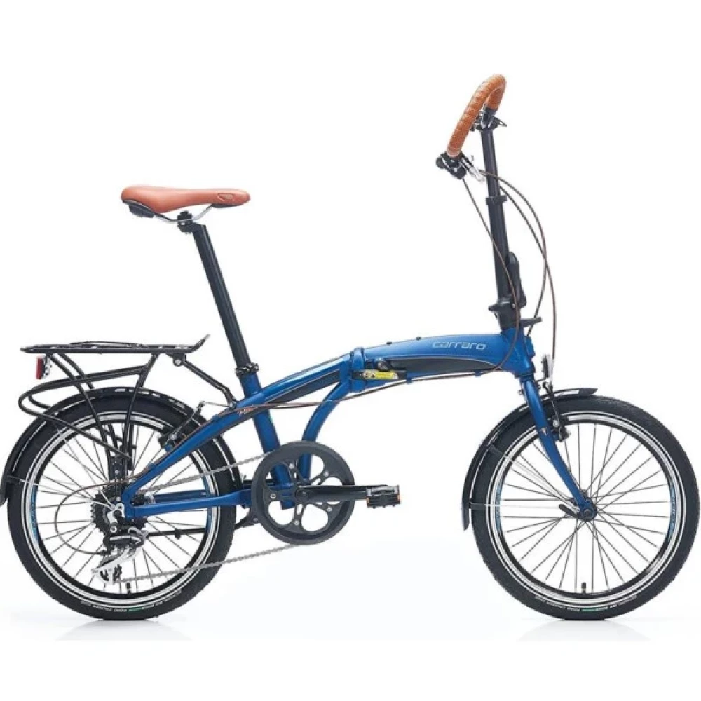 20 Carraro Flexı Comfort 320H 8-V Vb Mat Navy-Mavı-Parlak-Sıyah-Bakır-Mavı R1 Katlanabilir Bisiklet Fiyatı