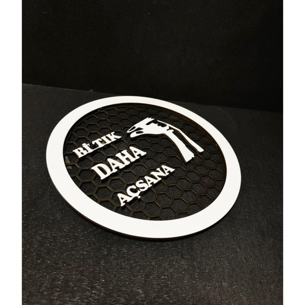 20 cm Midrange Kapağı Bi Tık Daha Açsana Yazılı 1 Takım Midrange Hoparlör Kapağı 2 Adet Oto Hoparlörleri & SubWoofer Fiyatı