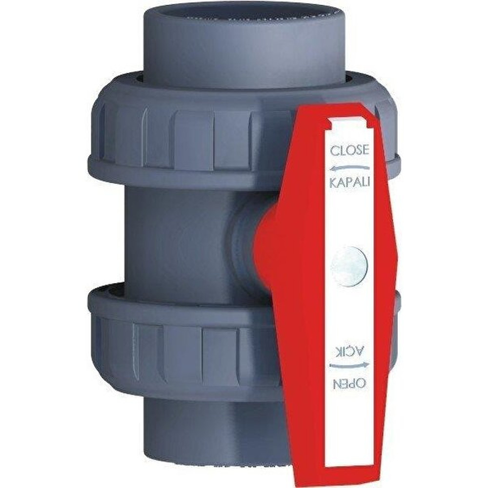 20 mm Pvc Küresel Su Vana(Iç Dişli) Nalburiye & Hırdavat Fiyatı