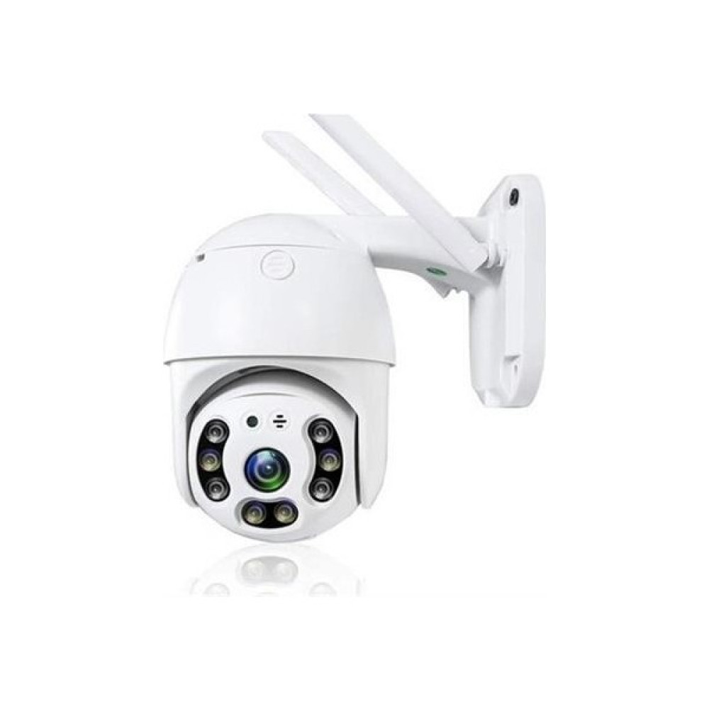 20 MP HD Lens İç Dış Mekan Suya Danıklı IP Wifi Network Güvenlik Kamerası Wifi Kamera - Beyaz Güvenlik Kameraları Fiyatı