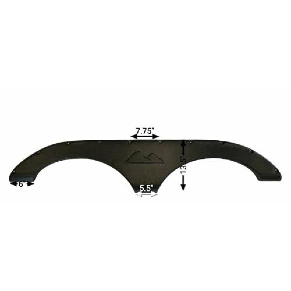 2014-2018 Keystone Cougar New Fender Skirt (Black)