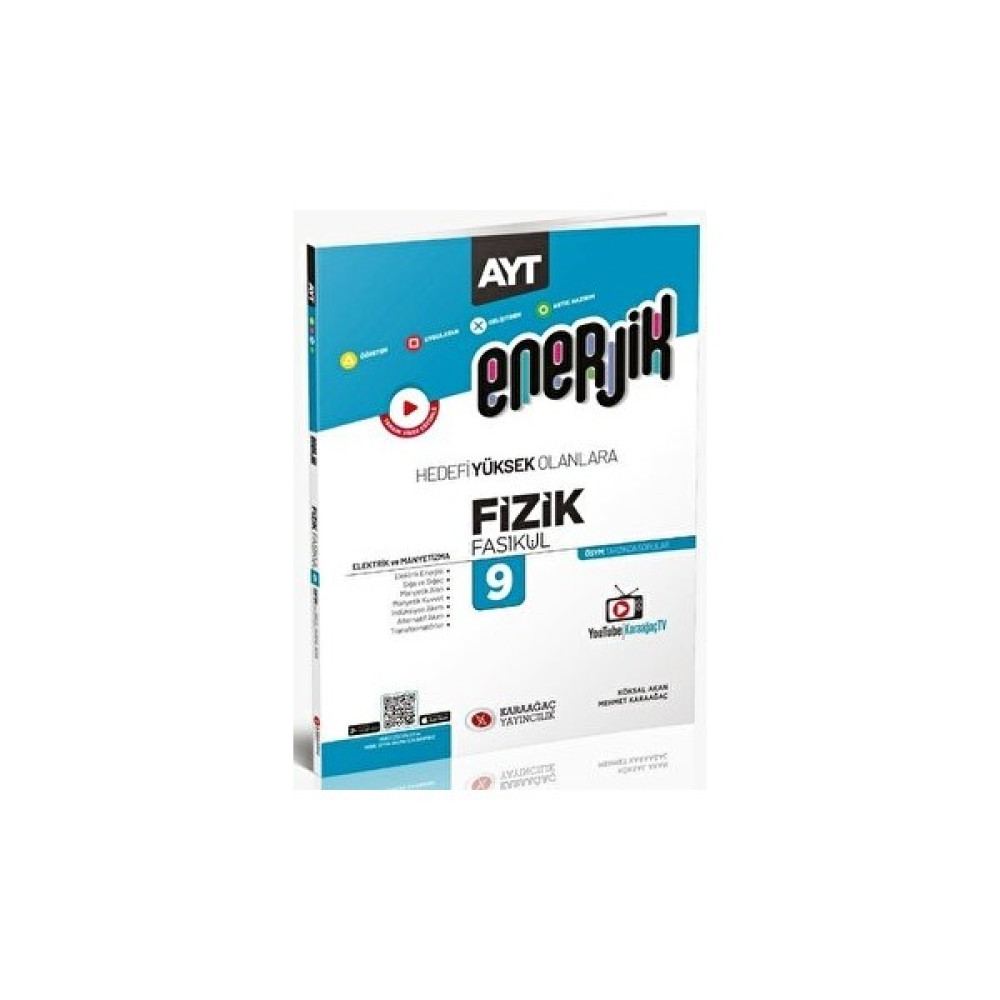 2023 Enerjik Ayt Fizik Fasikülleri - 9 Karaağaç Yayıncılık Temel Yeterlilik Testi (TYT) Fiyatı
