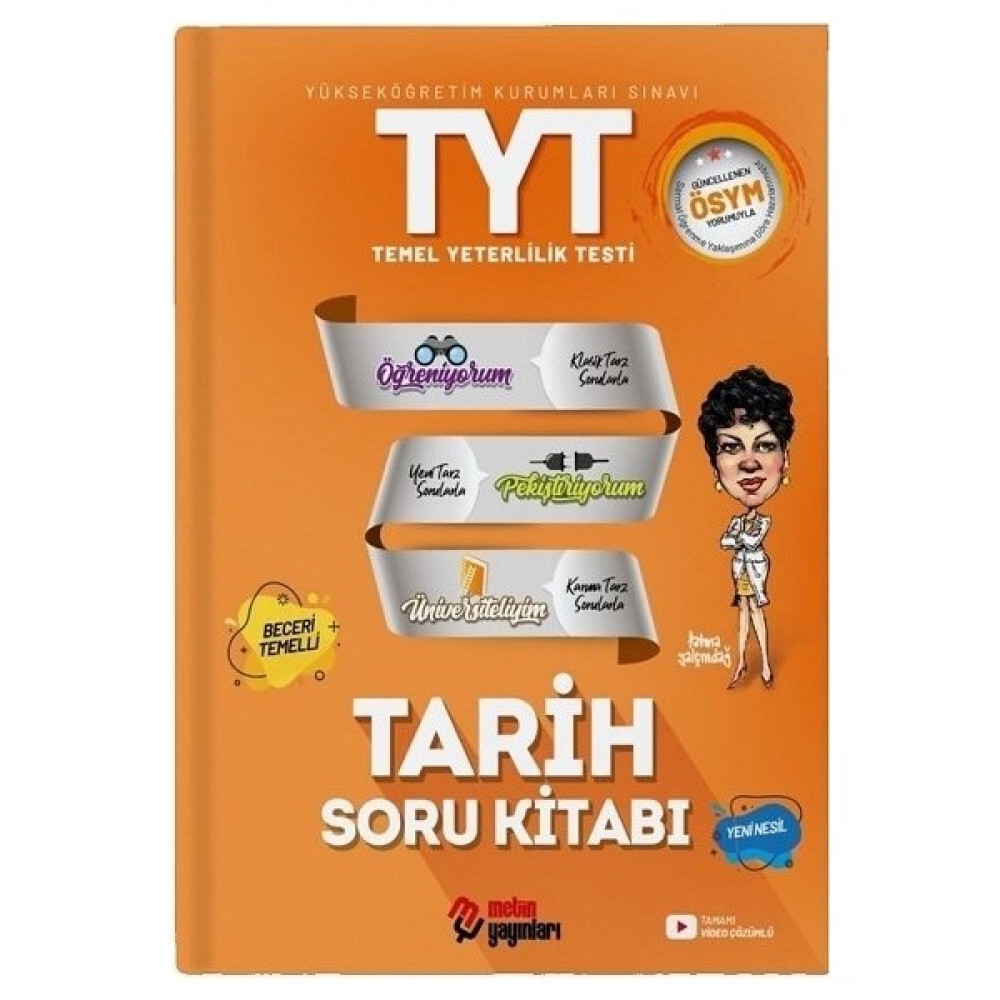 2023 Metin Yayınları TYT Tarih Soru Bankası Temel Yeterlilik Testi (TYT) Fiyatı