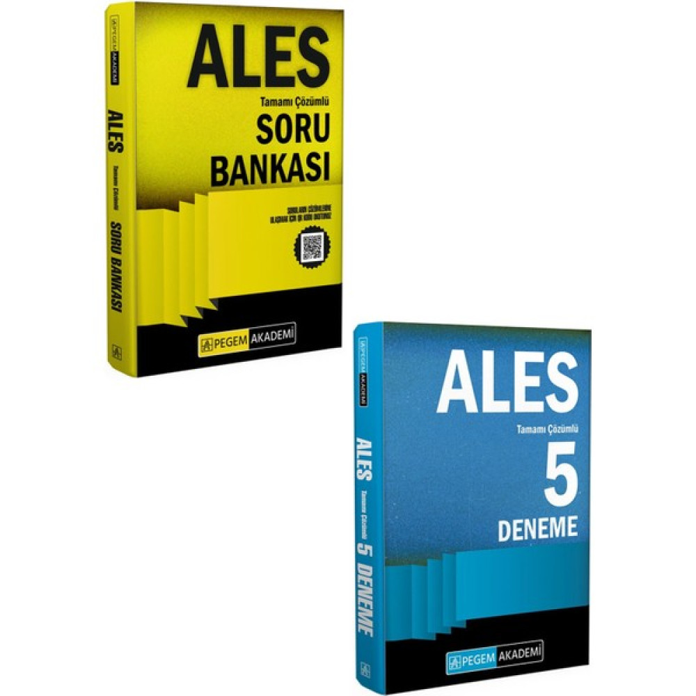 2024 Ales Qr Kodlu Soru Bankası + Deneme Full Set ALES Fiyatı